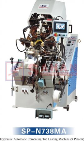 Hydraulic Cementing Toe Lasting machine ( 9 pincer )