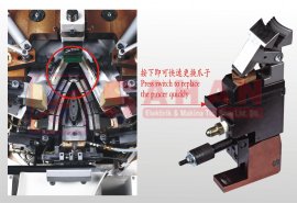 9 - Pincer computerized toe lasting machine ( with holt melt ) 2