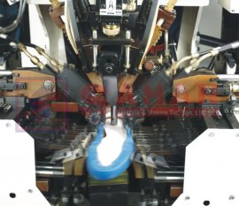 COMPUTERIZED AUTOMATIC CEMENTING SIDE AND HEEL LASTING MACHINE 2