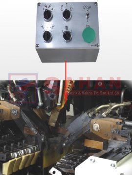 COMPUTERIZED AUTOMATIC CEMENTING SIDE AND HEEL LASTING MACHINE 6